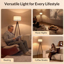 LEPOWER Tripod Floor Lamp Mid Century Modern Standing Lamps for Living Room — 5