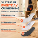 Kids Insoles, Soft Memory Foam Shoe Inserts for Boys and Girls - White — 3
