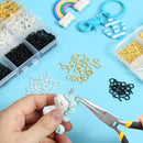480pcs Small Screw Pins Eye Pins, 3 Color Eye Hooks Screw for Jewelry Making & Bead Charms, Eye Screws for Art… — 6