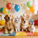 CANREVEL Mini Party Hats for Stuffed Animals Headwear, Birthday Hats | Glitter - 10 PCS — 7