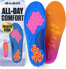 Akusoli Work Boot Insoles for Men L/XL - All Day Comfort - S/M - W 5–10 / M 5.5–8 — 1