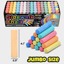 75 PCS Sidewalk Chalk for Kids - 14 Colors, 5 Glitter, Non-Toxic Washable — 3