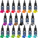 KISREL Transparent Colored UV Resin, 20 Colors Hard Type UV Resin Kit — 1