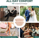 Heel Grips Pads for Shoes are Too Big - Welnove 6 Pcs Strong Adhesive Invisible Heel Liners Inserts Prevent Blister Rubbing Callus, Improve Comfort of Heels Pumps Dress Shoe, Fit for Men Women — 7