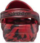Crocs Unisex Adult Classic Marbled Tie-dye Clogs – Pepper/Black — 2