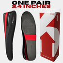 6FT CLUB Height Increase Insoles for Men, 3-Layer Shoe Lifts, Size 8-11.5 — 6