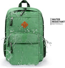 ZORFIN 26L Backpack for College, and Travel: Water Resistant Bookbag - Lemon Green | 16.5 Inch — 7