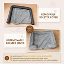 Comfort Expression Waterproof Orthopedic Dog Bed for Extra Large Dogs