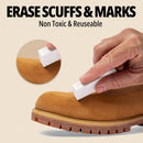 Fiamme Suede and Nubuck Cleaning Kit - Complete Brass & Nylon Brush Set, Suede Eraser for Shoes, Jackets, Boots, Handbags — 5