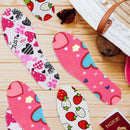 3 Pairs Shoe Insoles for Kids, Memory Sponge Shoe Inserts Trim to Fit Inserts, Replacement Multi-Colored Cushioning Insoles for Children and Toddler Spring Summer - Pink — 7