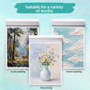 25 Sheets Canvas Paper Pad 8x10 Inches, 200GSM Canvas Sheets for Painting | 8”x10” — 6