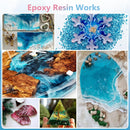 KISREL 1 Gallon Epoxy Resin Kit, No Yellowing Crystal Clear Resin for Art — 6
