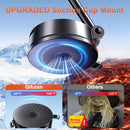 Qifutan Dash Mounted Holders Phone Holders for Your Car Phone Mount for Car Windshield Dashboard Air Vent Universal Desk Mounts Hands Free Automobile Cell Phone Holder Fit for iPhone Smartphone | Black A | Dashboard, Windshield photo 4