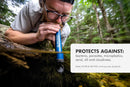 LifeStraw Personal Water Filter for Hiking, Travel and Emergency, Blue, 1PK — 6