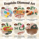 Animal Diamond Painting Kits for Adults,Funny Cat Spa Diamond Art Kits | KM1314-1 — 7