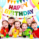 CANREVEL 3 PCS Pre-Strung 3D Happy Birthday Banner Decorations, Rainbow | Multi Color — 7