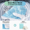 Bed Pads Washable Waterproof, 52" x 34" (2 Pack) Incontinence Bed Pads, Waterproof Mattress Protector & Washable Pee Pads, Perfect for Adults, The Elderly and Pets — 4