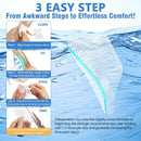Arch Support Insert Women for High Arch & Flat Feet Non-Slip Gel Arch Pad - Clear — 5