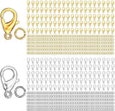MKCYD 700Pcs Lobster Claw Clasps and Open Jump Rings Set — 1