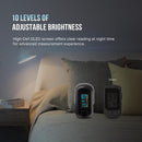 mibest OLED Finger Pulse Oximeter, O2 Meter, Dual Color White/Black — 4