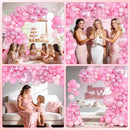 Amandir 153pcs Pastel Light Pink Balloon Garland Arch Kit Different Sizes — 5