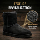 Eagle Nubuck & Suede Dye Black with Applicator & 3-Way Suede Brush - Suede Color Restorer for Shoes, Boots, Jackets, Purses & More — 6