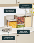 Brand Caraway 2.5 qt Glass Airtight Food Storage Container with Lid