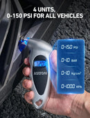 AstroAI Digital Tire Pressure Gauge 150PSI, ±1PSI Accuracy for Car Truck