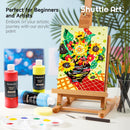 Shuttle Art Acrylic Paint, 24 Colors Acrylic Paint Bottle Set, 250ml/8.45oz Each, Rich Pigments, High Viscosity, Bulk for Artists, Beginners and Kids Painting on Rocks Crafts Canvas Wood | 8.45 Fl Oz (Pack of 24) — 2