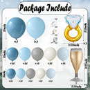 Last Toast On The Coast Bachelorette Decorations | Blue — 2