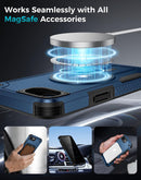 Goton for iPhone 17e/16e Case with Privacy Tempered Glass Screen Protector photo 6