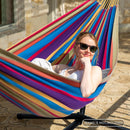 SUNCREAT Outdoor Double Hammock, Portable Tree Colorful Hammock, Colorful Stripes — 2