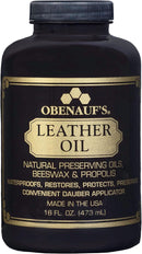 Obenauf's Leather Conditioner - Leather Oil (16oz) - Restore and Protect Leather Boots, Jackets, Purses as Well as Car Leather, Leather Furniture and Much More - Made in The USA (with Applicator) | 16 Fluid-oz — 1