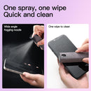 CUIUD Touchscreen Screen Cleaner Kit 2 Pcs, Phone, Tablet and Car Screen Cleaner, Two in One Spray and Microfiber Cloth(Grey&Pink) photo 4