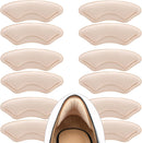 Comfowner 6 Pairs Heel Cushion Pads for Shoes Too Big, Shoe Grips Liners Heel Protectors for Loose Shoes, Heel Pain, Blisters and Rubbing, Anti Slip Shoe Filler Make Shoes Fit Tighter(Beige) — 1