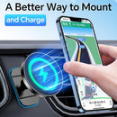 Coolpow Magsafe Car Mount Charger, Magnetic Wireless Car Charger for iPhone photo 4