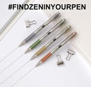 Zebra Pen F-301 Earthy Tone Barrels Ballpoint Pen, Black, 0.7mm, 4-Pack | Black Ink A — 5