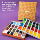 ARTISTRO Professional Watercolor Paint Set for Adults - 48 Pigment-Rich Colors, XL Pans, ASTM-I Lightfastness, High Tinting Strength Watercolor Set for Professionals made by professionals | 48 Multicolors — 2