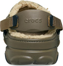 Crocs Unisex-Adult Classic All Terrain Lined Clogs Adjustable Heel Strap | 11 Women/9 Men | Walnut — 3