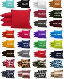 Tailgating Pros Regulation Cornhole Bags - Set of 8 - Corn Filled & Handmade 25+ Color Options — 4