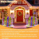 510 LED Christmas Net Lights, 28ft x 5ft Mesh Lights Outdoor Clear Wire 8 modes, Waterproof Connectable String Lights Plug in for Xmas Tree Bushes Garden Holiday Party Decorations - Multicolor — 3