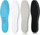 Sintege 3 Pairs Breathable Shoe Insoles Inserts,White, Black, Grey — 1