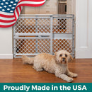 MYPET Universal Pet Gate: 26” - 42” Wide Dog Gate for Doorways with Pressure…