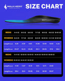 WalkHero Plantar Fasciitis Insoles, High Arch Support Inserts Men Women | Blue — 7