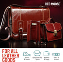 RED MOOSE Boots and Shoe Cream - Shoe Polish Kit for Leather - Shoes Shine - Made in the USA | Black — 4
