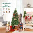 COSTWAY 5 FT Pre-lit Christmas Tree, Artificial Holiday Xmas Tree — 4