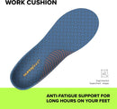 Superfeet Work Cushion Insoles for All-Day Workers with All Arch Heights Support & Anti-Fatigue Cushioning - Men 9.5-11 / Women 10.5-12 - Multicolor — 2
