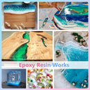 KISREL Epoxy Resin Kit 2 Gallon, Crystal Clear No Yellowing No Bubble Resin — 6