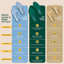 Fulton Women's Athletic Cork Custom Molding Insoles Designed w/Doctor — 5