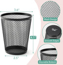 Mr. Pen- Mesh Pencil Holder Set, 6 Pack, Metal Desk Organizer Cups — 3